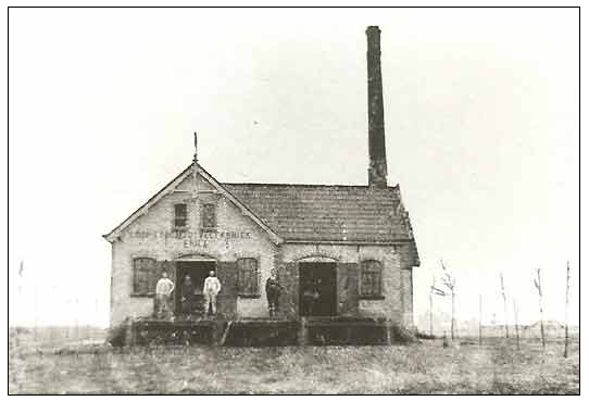 The establishment of dairy factory Erica